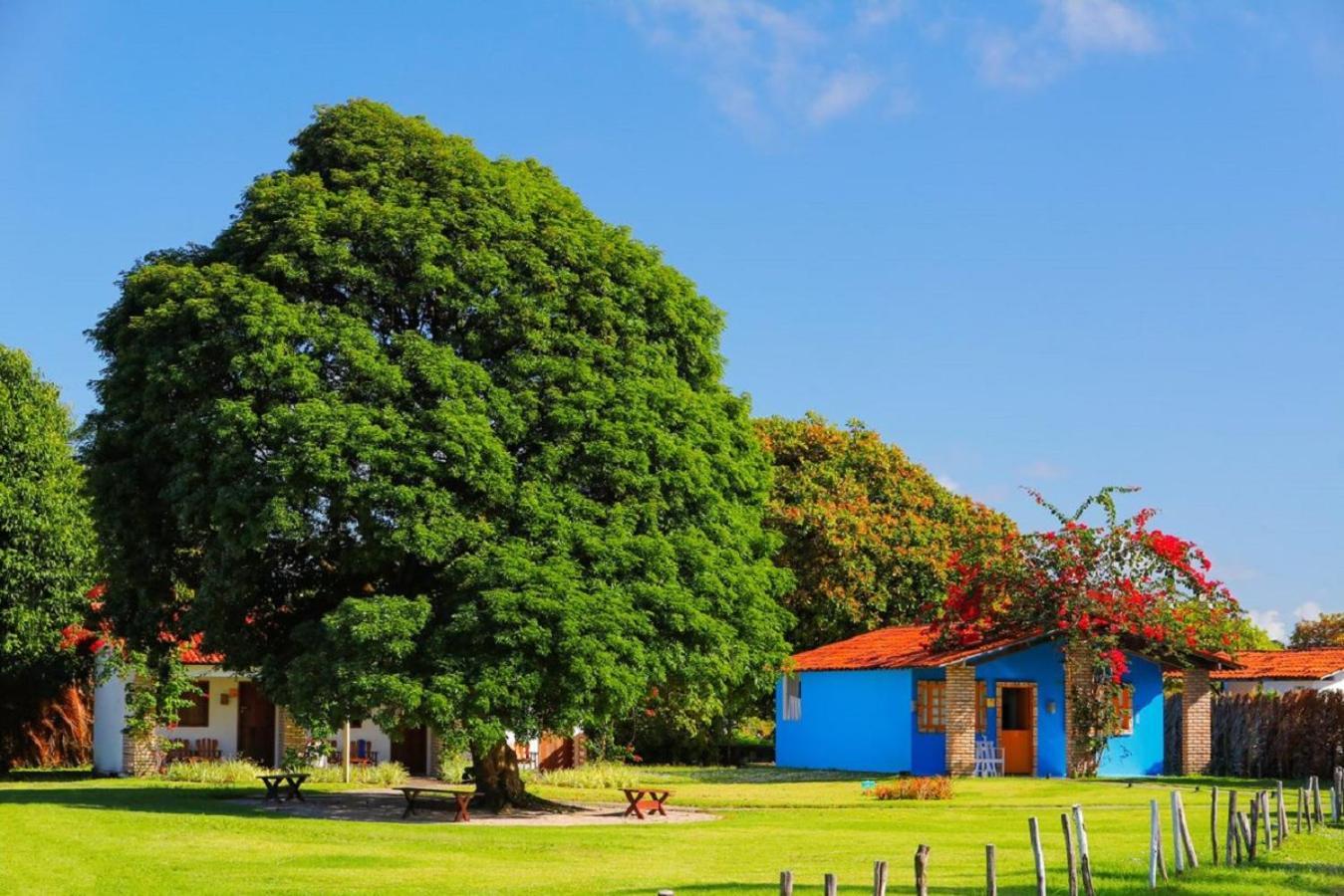 Pousada Xales De Maracaipe ปอร์โต จิ กาลินญาส ภายนอก รูปภาพ